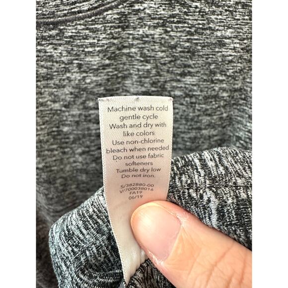 ATHLETA | Gray Long Sleeve Performance Top Lightweight Activewear | Size Large - Picture 6 of 6